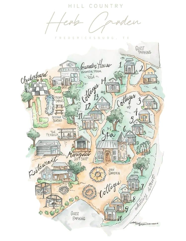 Hill Country Herb Garden, Fredericksburg